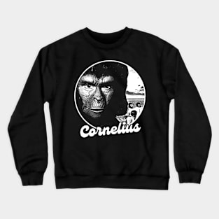 Cornelius - Planet Of The Apes // Lines Drawing Artwork Crewneck Sweatshirt